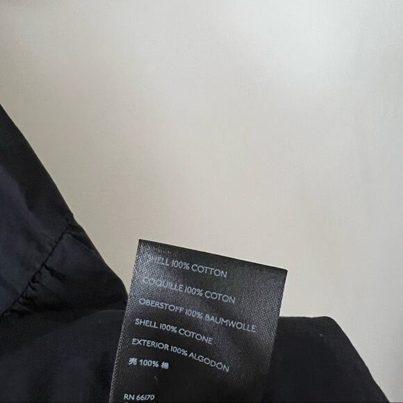 Anthropologie Maeve Darla Cotton Poplin Swing Blouse in Black - Picture 5 of 5